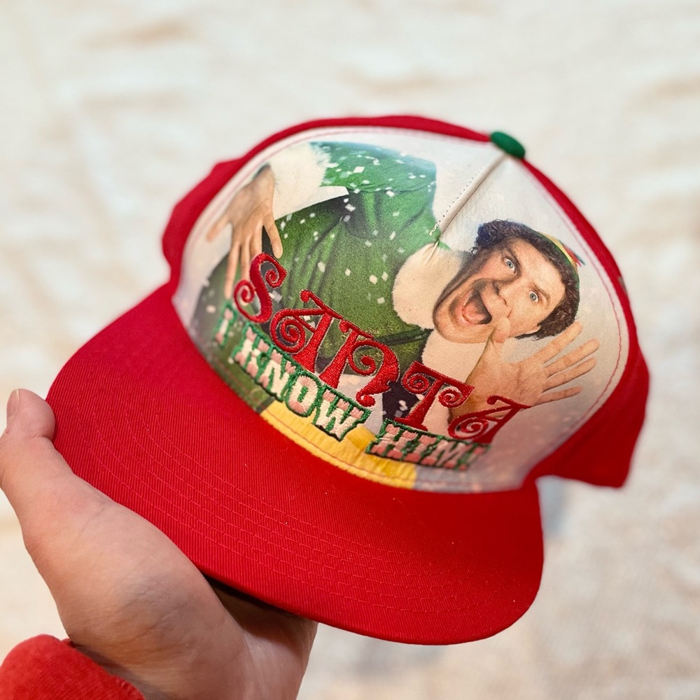Elf Movie Will Ferrell Adult Christmas Hat NWT